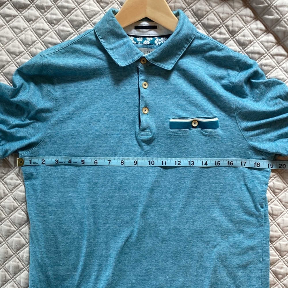 Ted Baker / Polo / Blue / Size 3 (Medium) - Picture 6 of 9